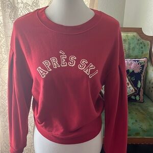 Madewell Women's Après-Ski Pleat Sleeve Sweatshirt